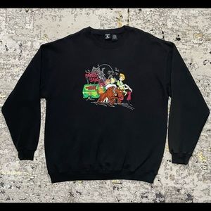 Vintage Scooby-Doo Embroidered Sweatshirt L